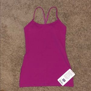 Tank top with built-in bra
